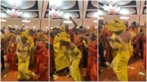 bride scatters dance floor at her wedding nobody could match the ladys skill