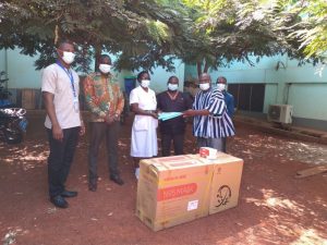 mtn donates ppes to 3 hospitals in ashanti region