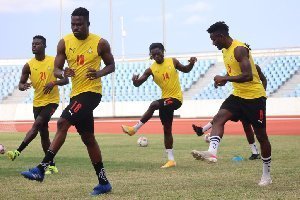 black stars continue preparation for morocco ivory friendlies